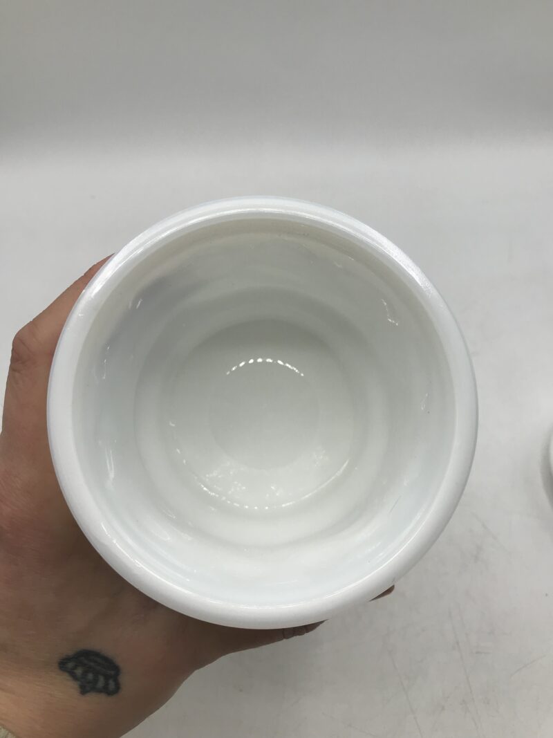 Pot blanc en opaline – Image 6