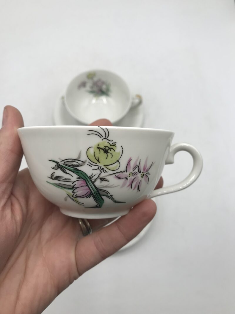Service à café Porcelaine dure Limoges Georges Boyer – Image 13
