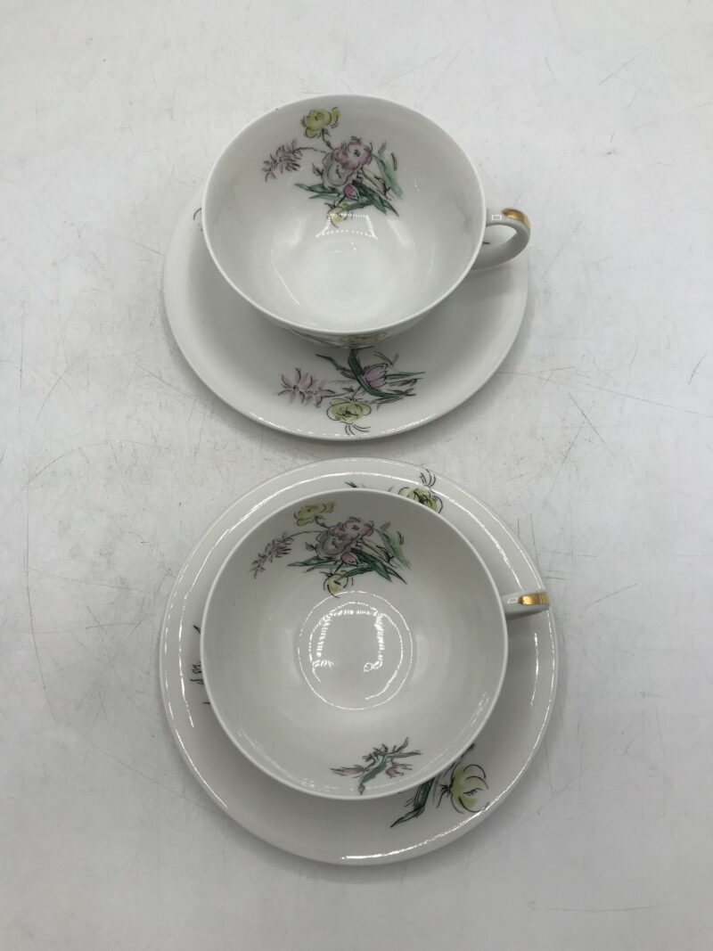 Service à café Porcelaine dure Limoges Georges Boyer – Image 4