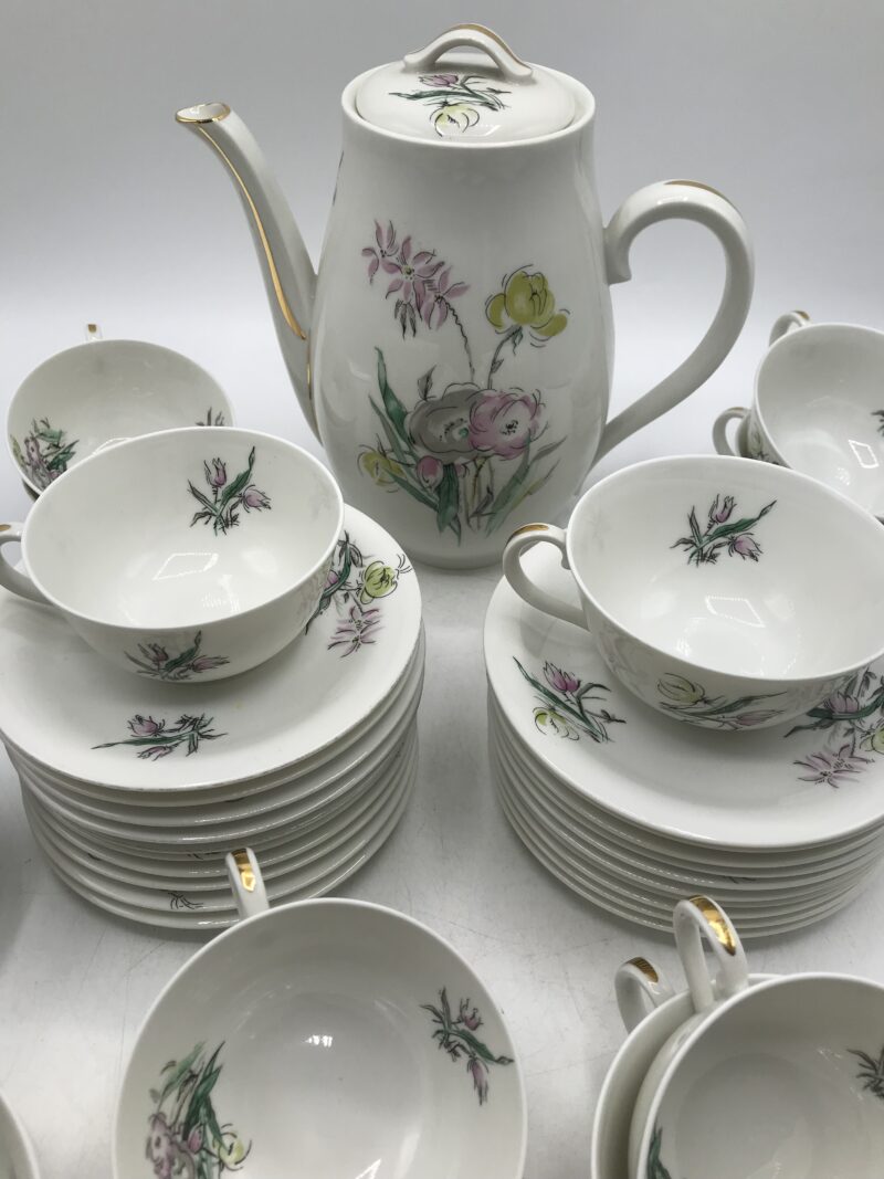 Service à café Porcelaine dure Limoges Georges Boyer – Image 5
