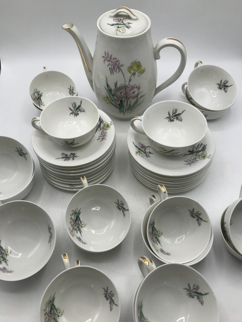 Service à café Porcelaine dure Limoges Georges Boyer – Image 6
