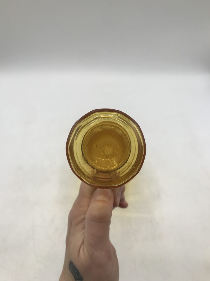 Service à liqueur verre ambré Vintage – Image 10