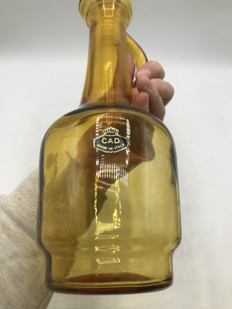 Service à liqueur verre ambré Vintage – Image 3