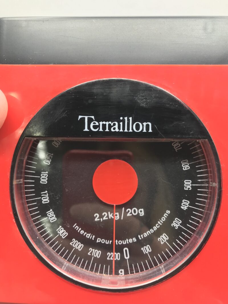 Balance Terraillon rouge vintage – Image 4