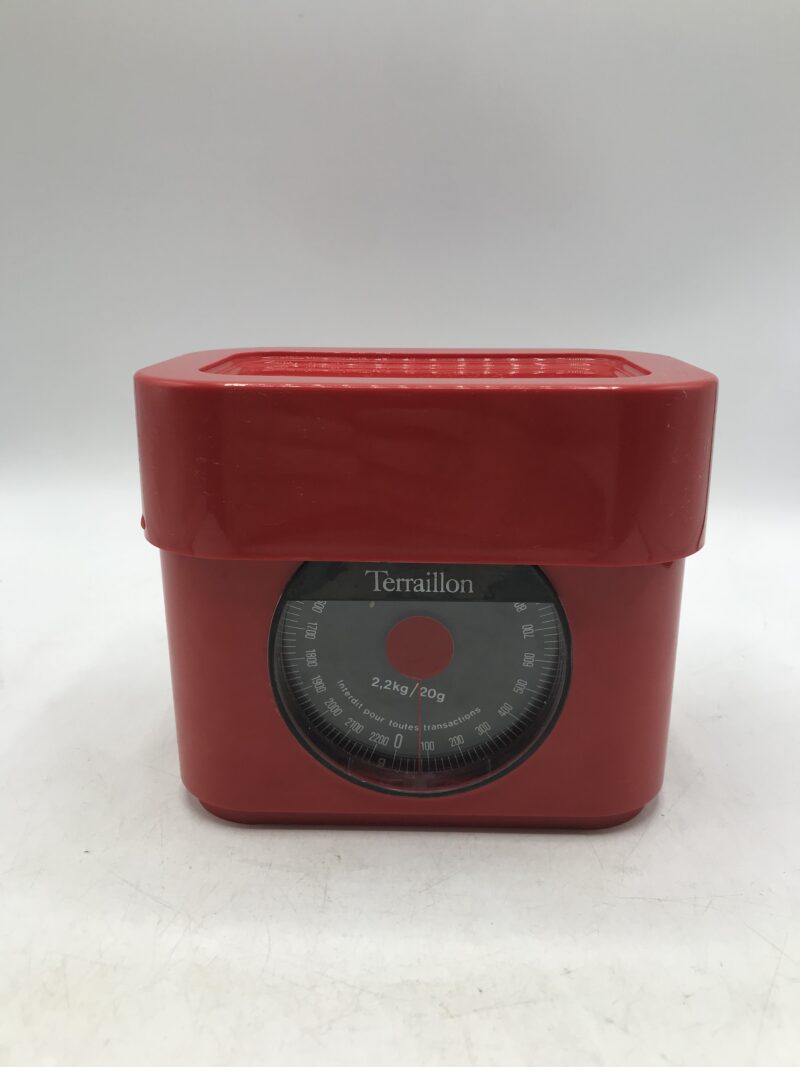 Balance Terraillon rouge vintage – Image 5