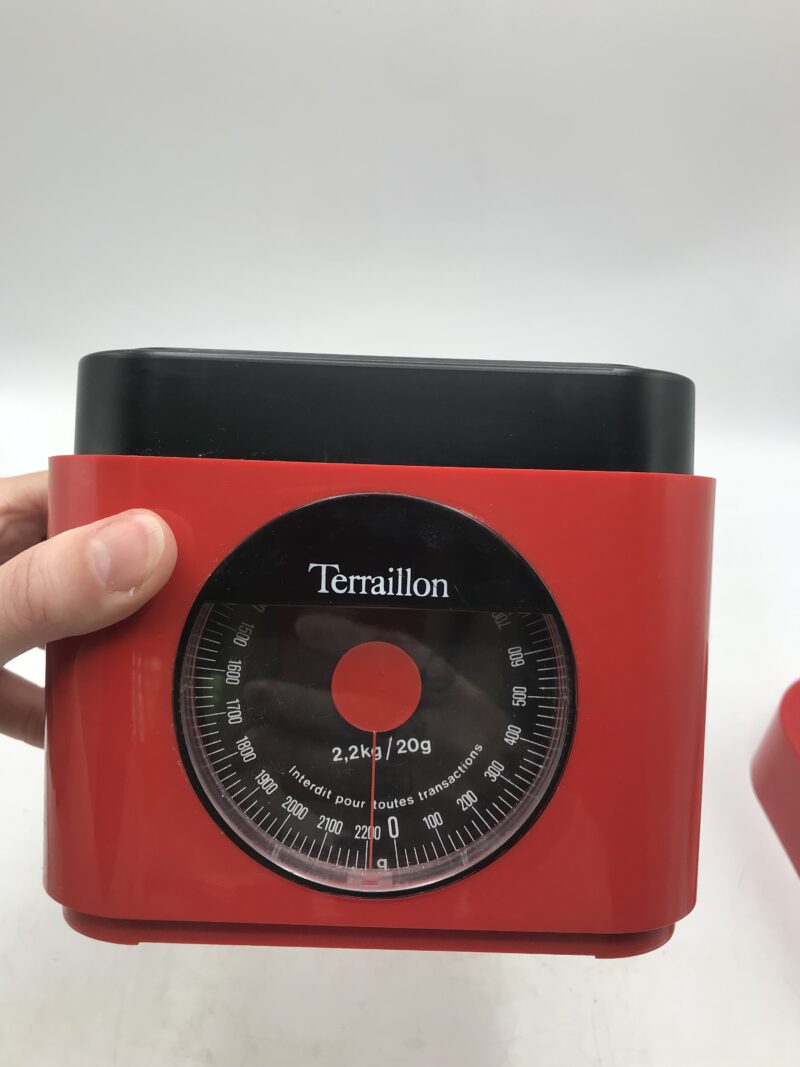 Balance Terraillon rouge vintage – Image 7