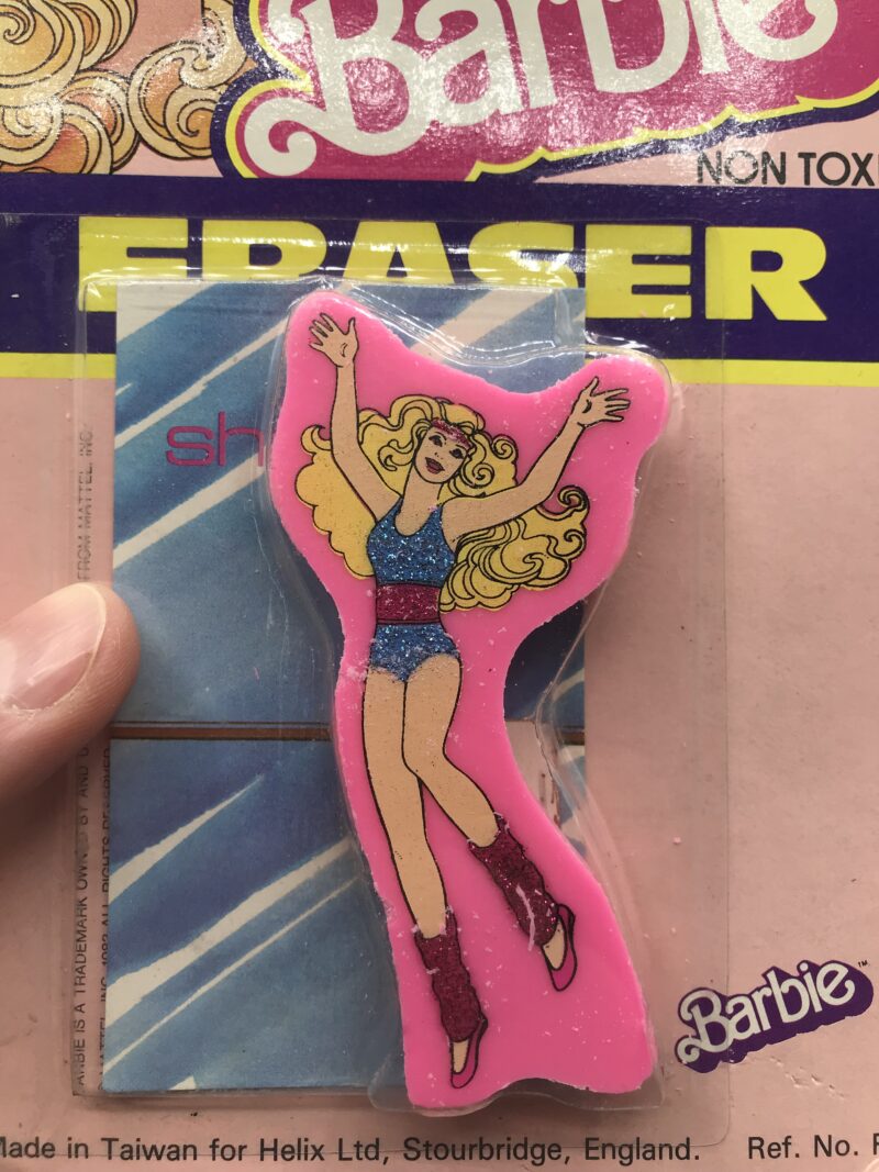 Gomme Barbie années 1980 R92