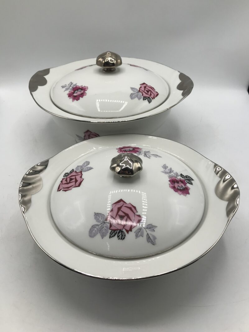 Duo soupières Porcelaine de Limoges