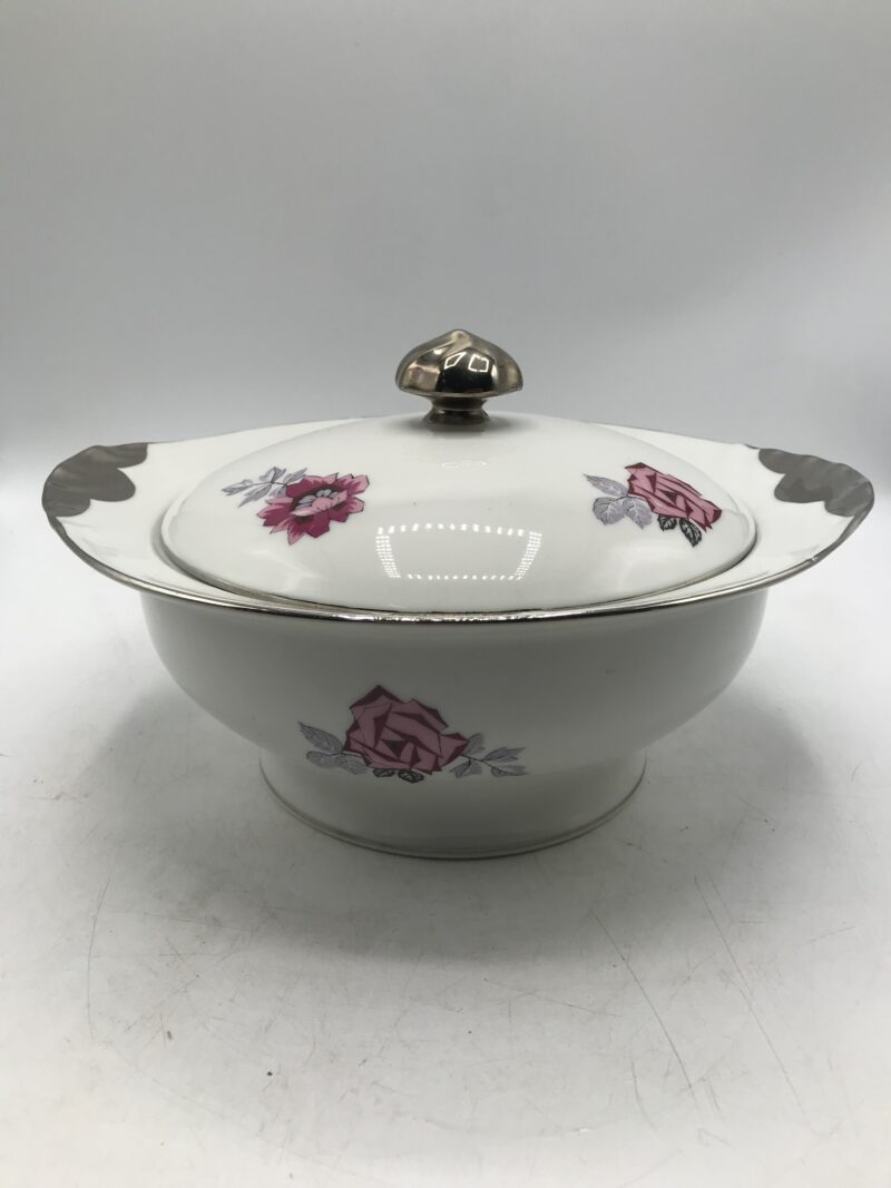 Duo de soupière Porcelaine de Limoges "A.Maire" Marseille – Image 3