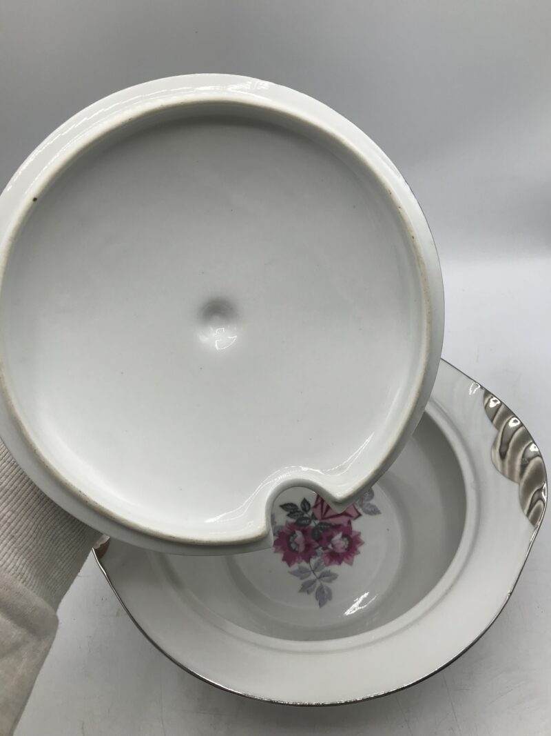 Duo de soupière Porcelaine de Limoges "A.Maire" Marseille – Image 6