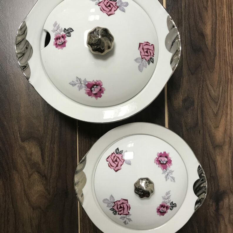 Duo soupières Porcelaine de Limoges