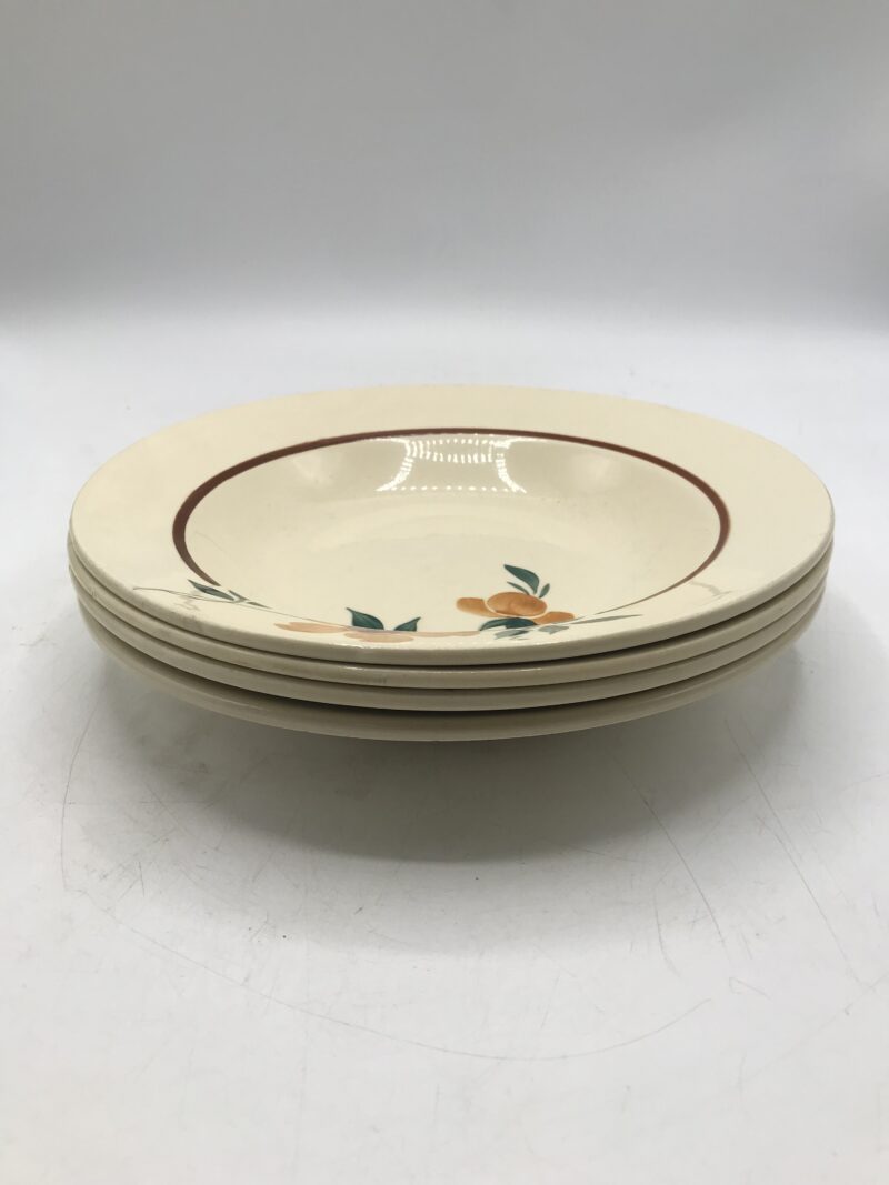 Lot de 4 assiettes creuses St Amand "Amélie" – Image 5