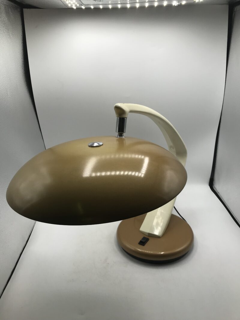 Lampe Boomerang dorée FASE années 60 – Image 8
