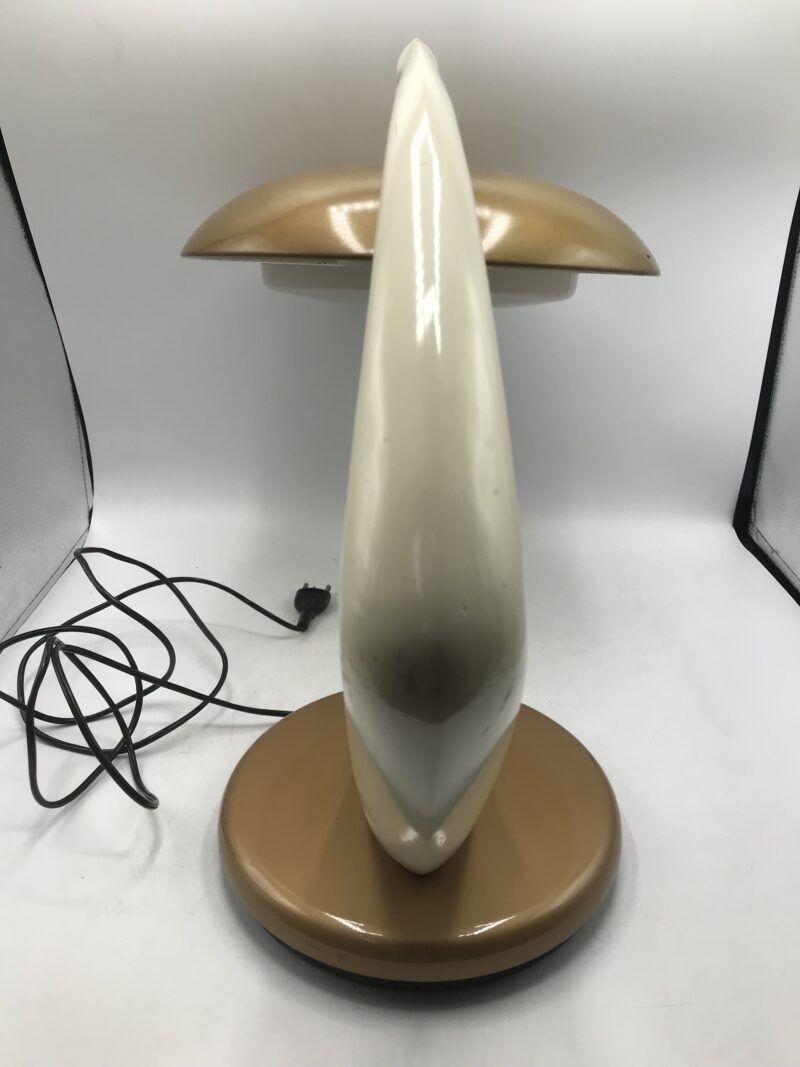 Lampe Boomerang dorée FASE années 60 – Image 9