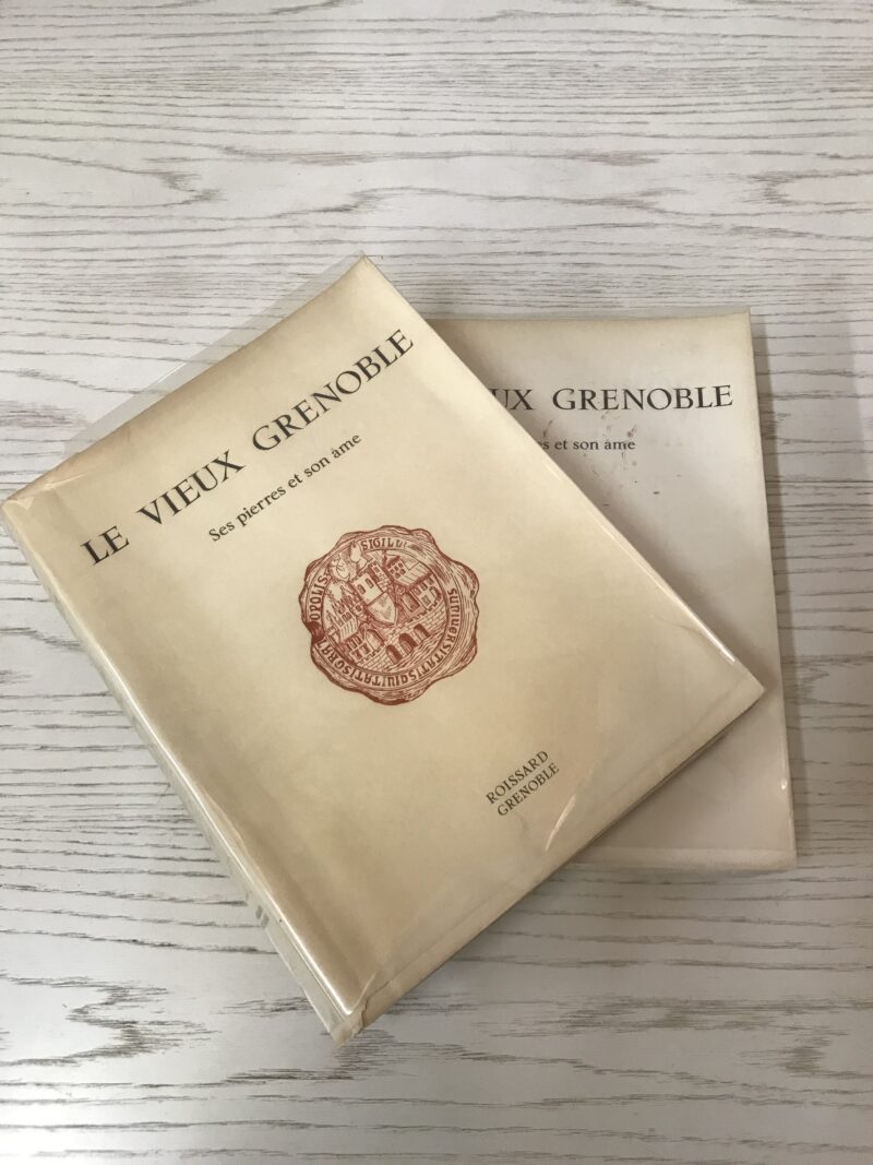 Livre Vieux Grenoble vol 1 et 2