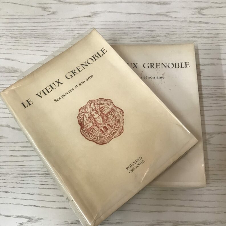 Livres le Vieux Grenoble Vol 1 et 2