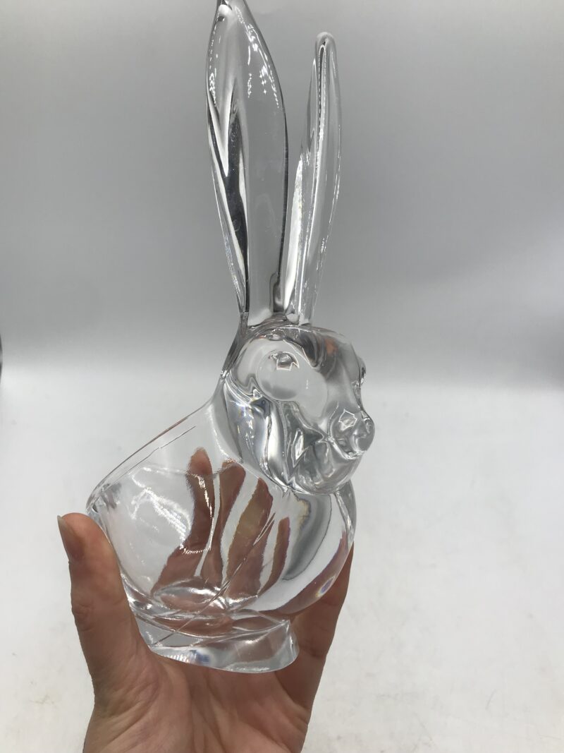 Vide poche lapin en verre – Image 7
