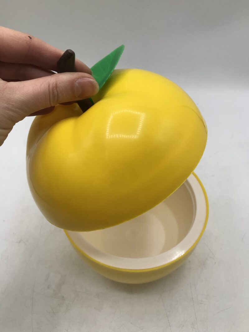Seau à glaçons pomme jaune vintage – Image 4