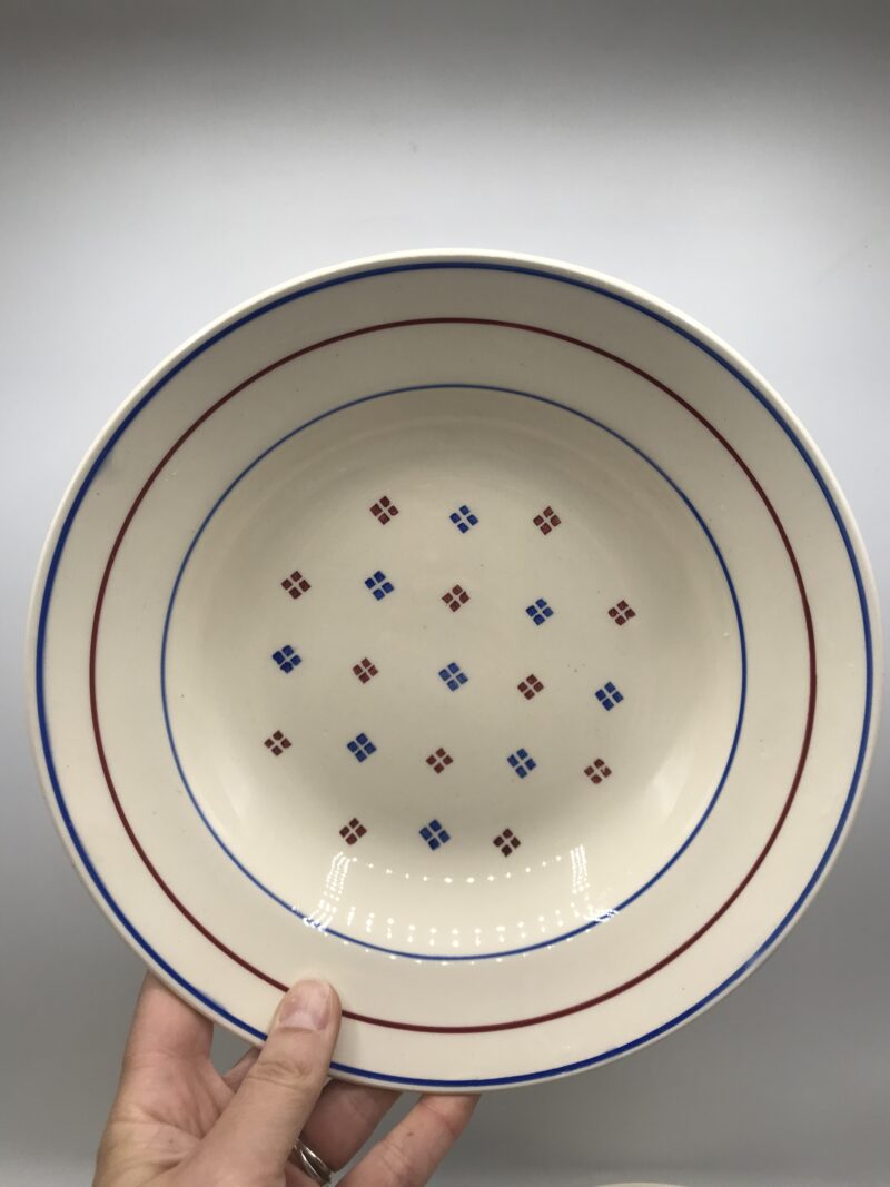 Service 12 assiettes creuses "Madeleine" Lunéville K&G – Image 9