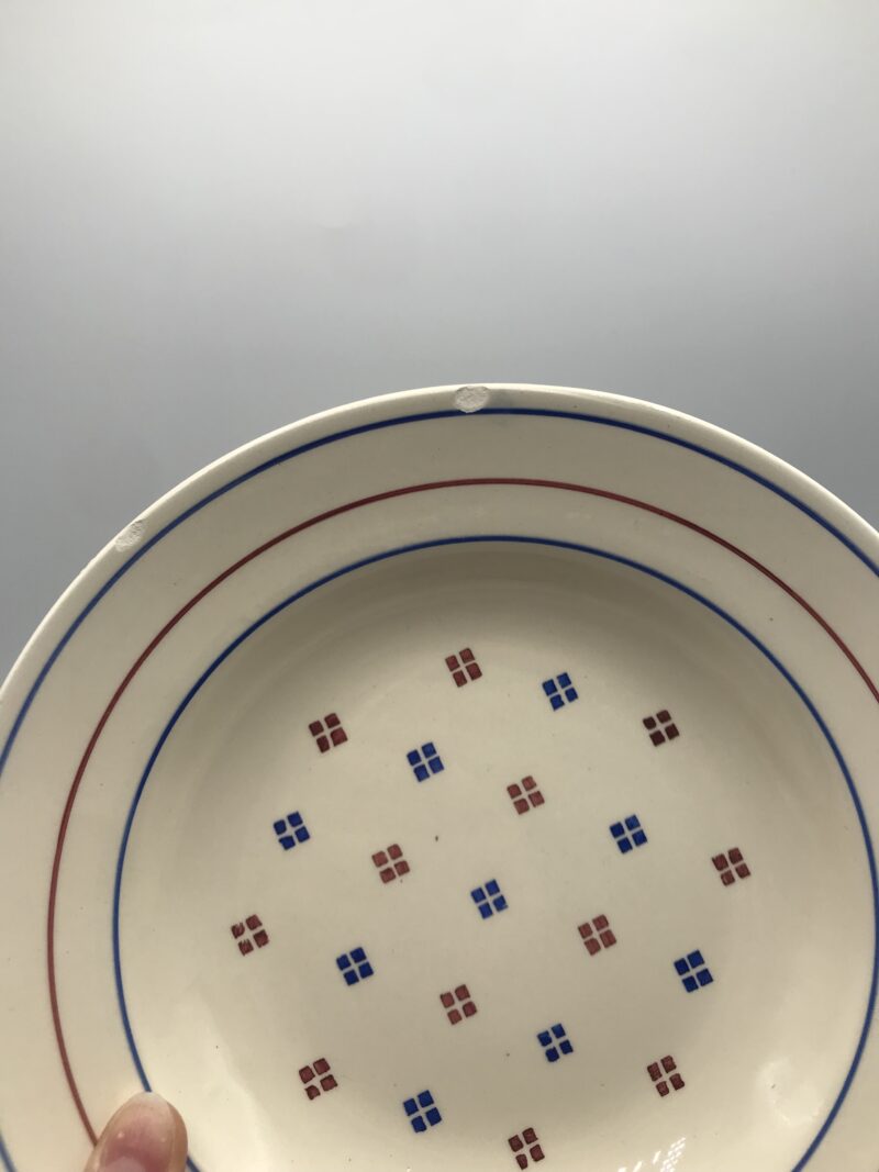 Service 12 assiettes creuses "Madeleine" Lunéville K&G – Image 4
