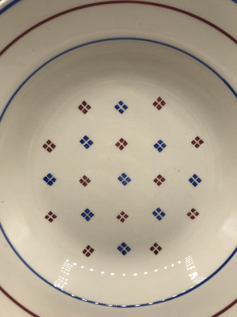 Service 12 assiettes creuses "Madeleine" Lunéville K&G – Image 5