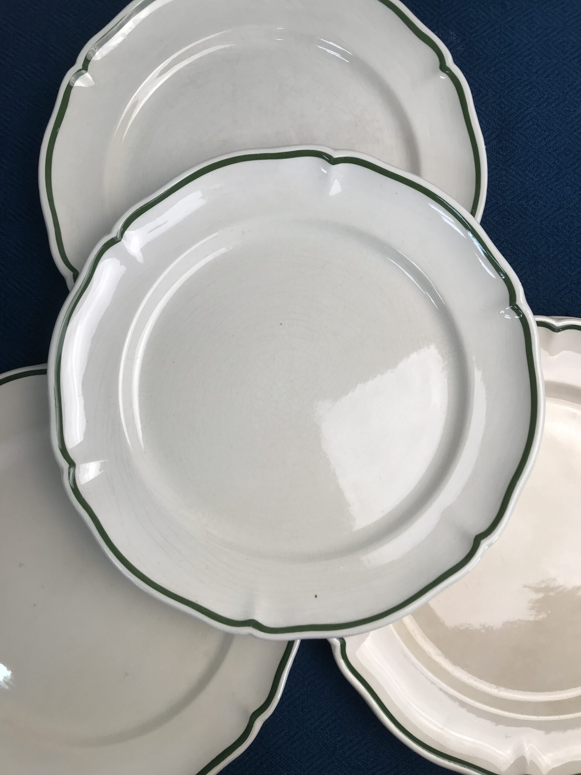 6 assiettes Villeroy et Boch