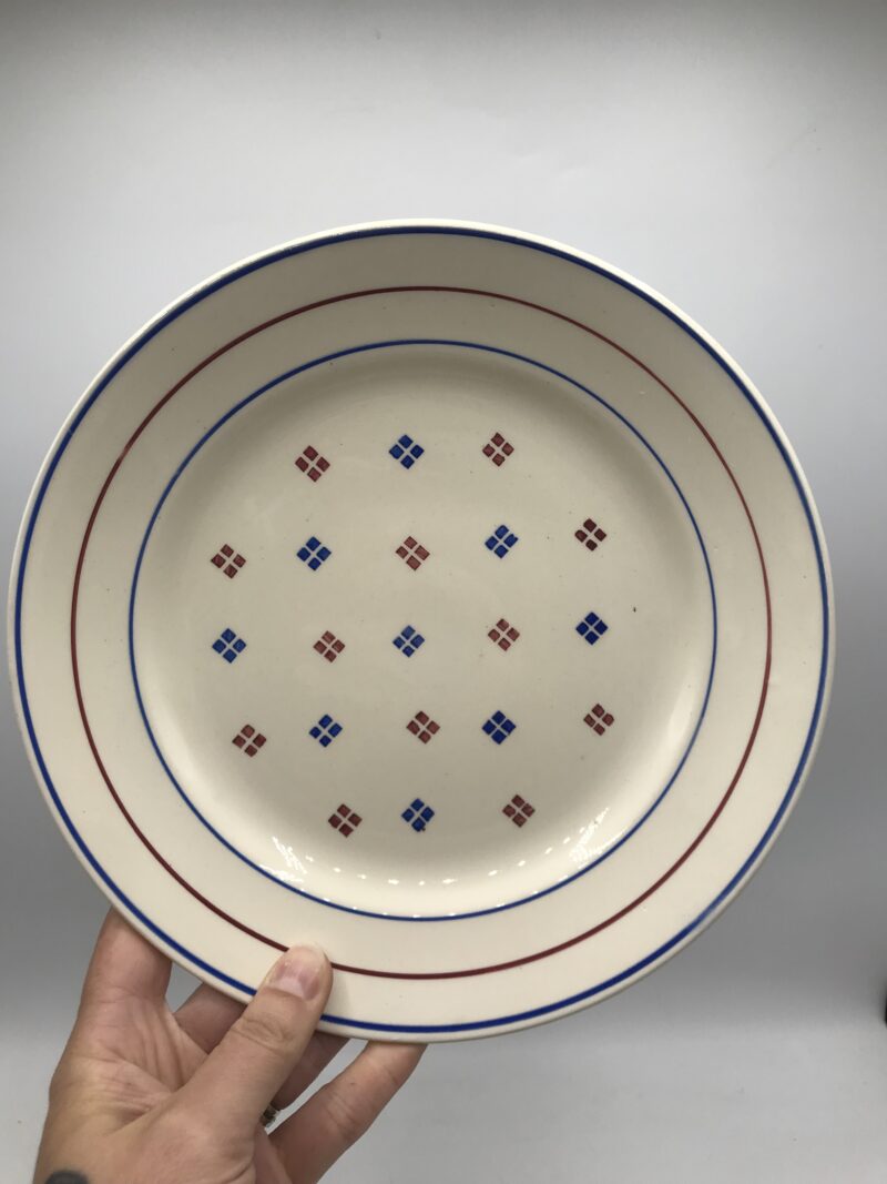 Lot de 17 assiettes plates Lunéville