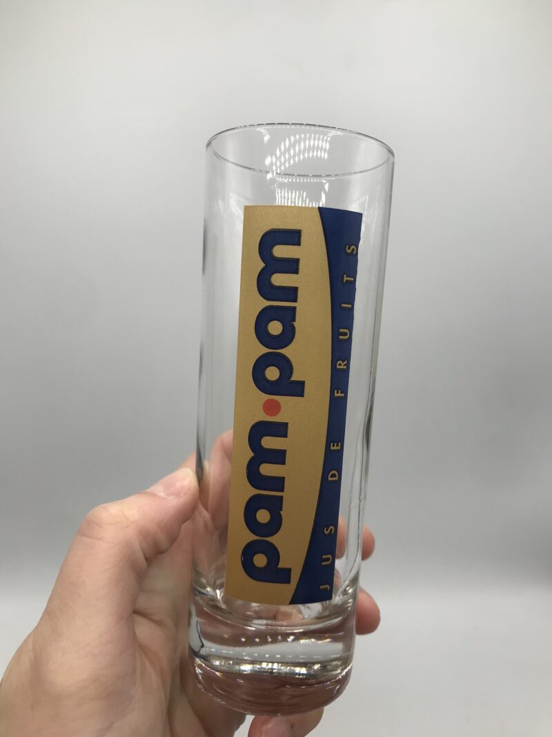 Lot de 4 verres PAM-PAM vintage – Image 6