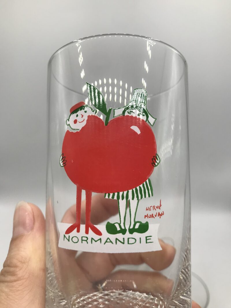 Lot de 6 verres illustrations Hervé Morvan vintage – Image 5