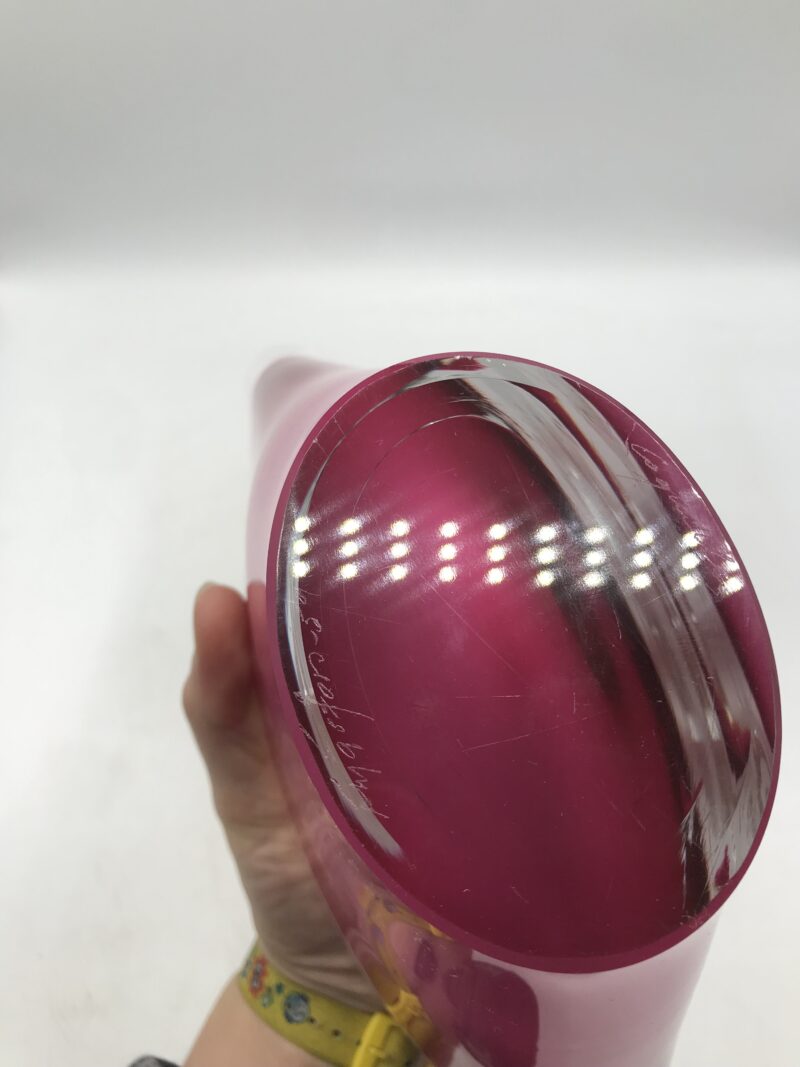 Vase sculpture "Coquille" Paul Kedelv Flygsfors – Image 5