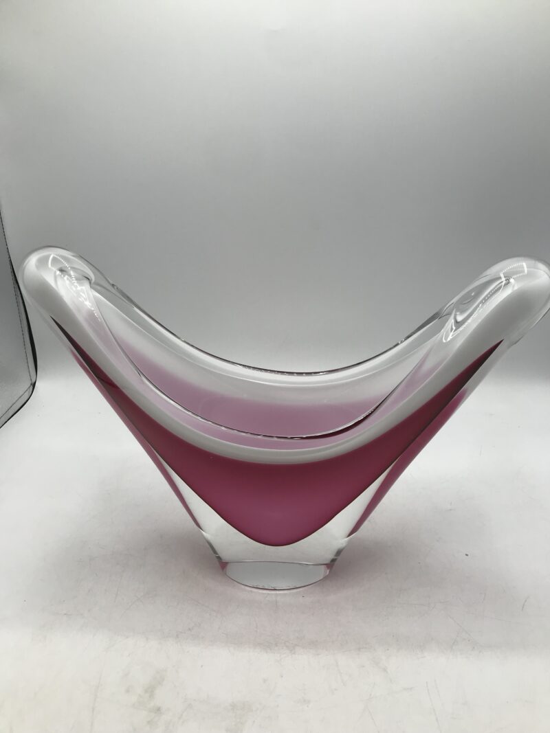 Vase sculpture "Coquille" Paul Kedelv Flygsfors – Image 6