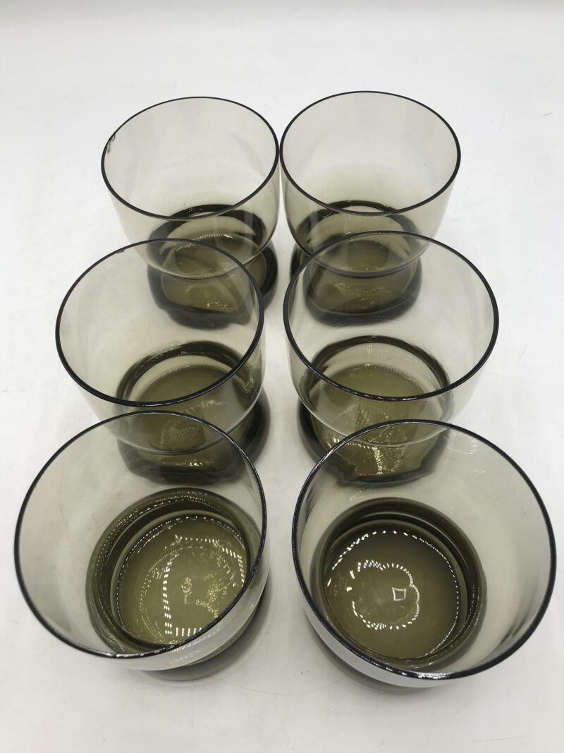 6 verres fumés