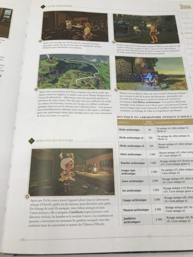 Guide Prestige Breath Of The Wild - The Legend Of Zelda - Neuf Sous Blister VF