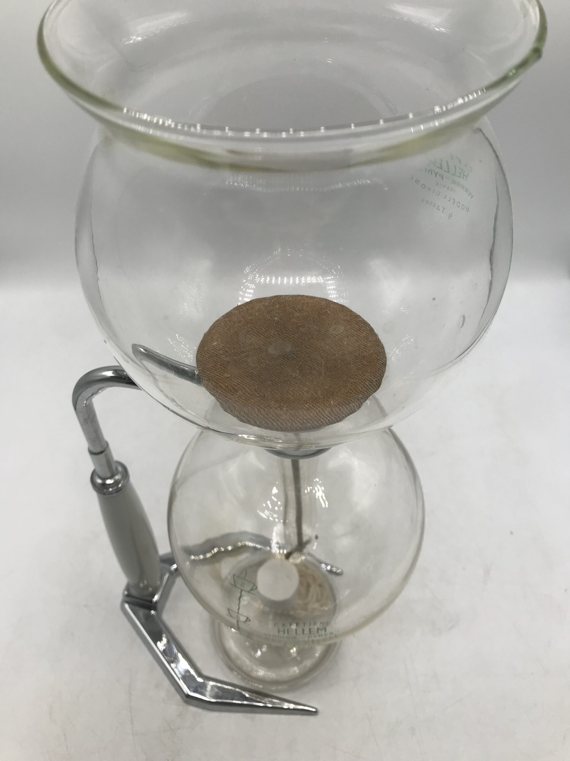 Cafetière Hellem Pyrex 8 tasses - Ressourcerie Histoires Sans Fin