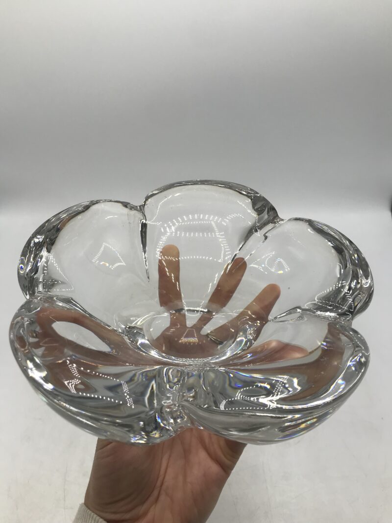Vide poche fleur Maison DAUM vintage – Image 3