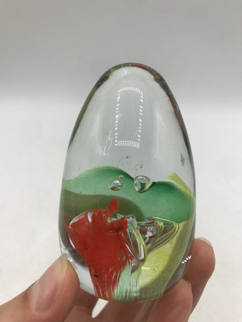 Presse papier verre soufflé "Poisson" – Image 6