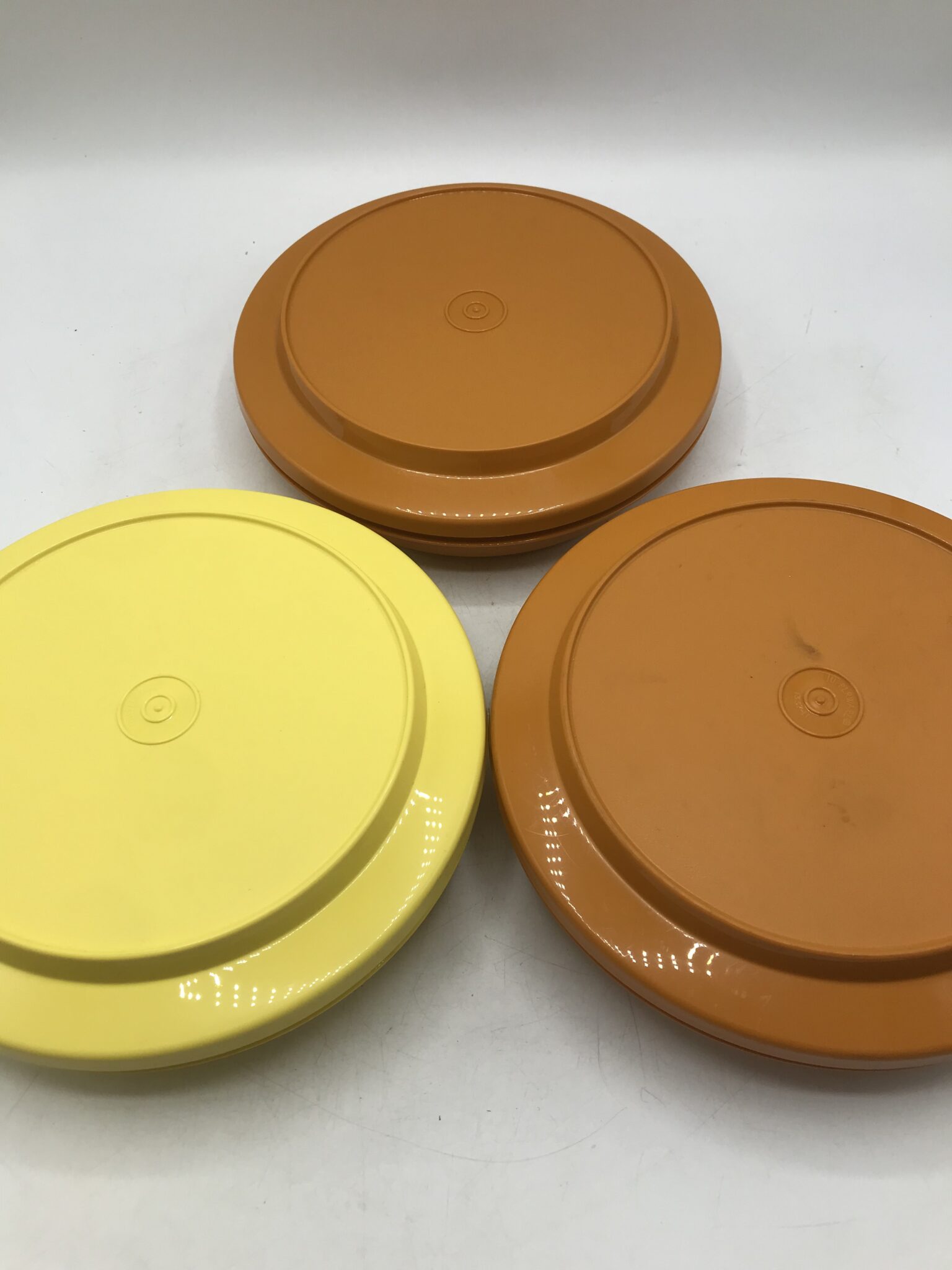 Lot De 3 Assiettes Compartimentées En Acier Inoxydable, 3