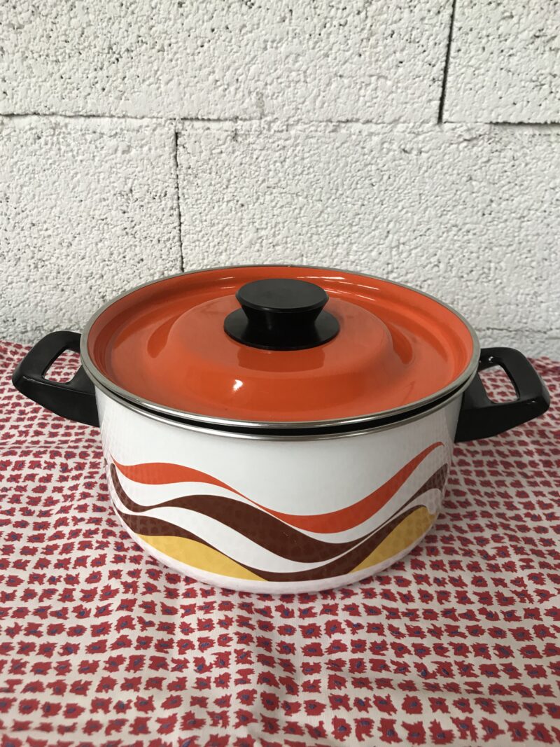 cocotte émail vintage