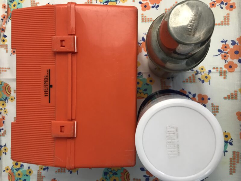 lot thermos vintage