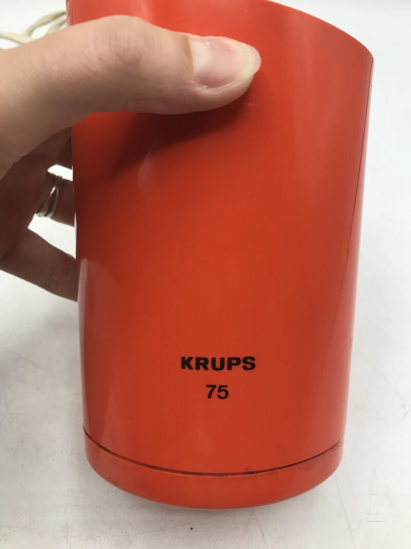 Moulin à café Krups 75 orange vintage – Image 6