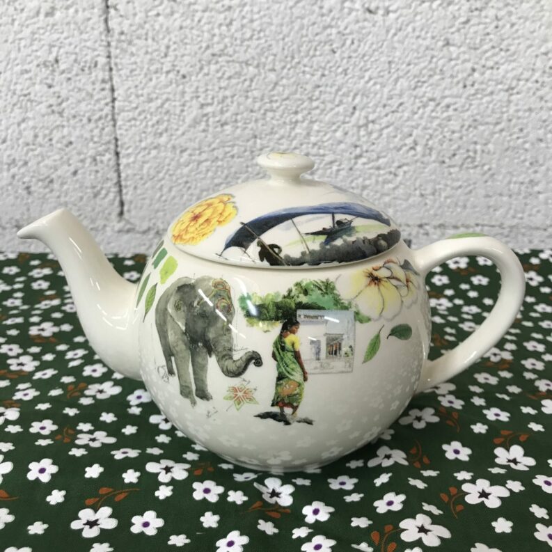 théière Gien route des indes