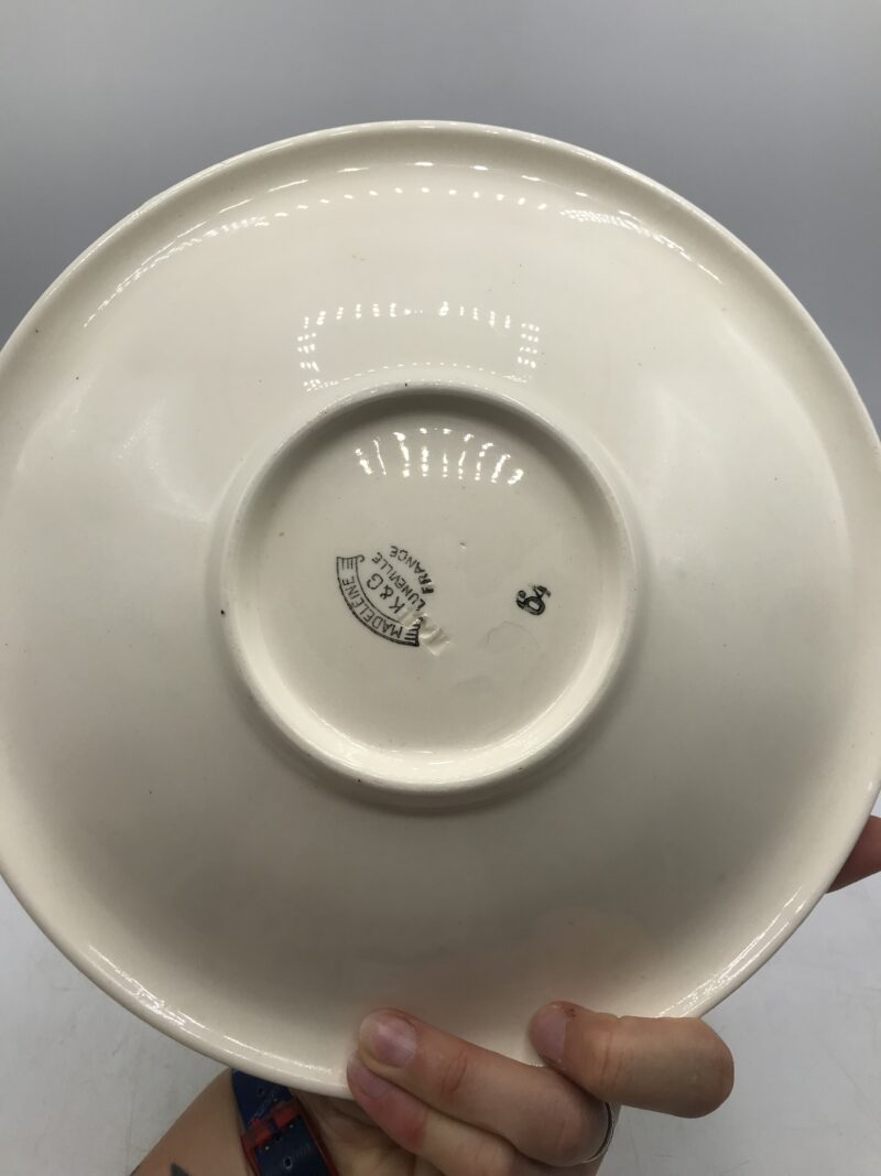 Lot de 3 plats Lunéville "Madeleine" – Image 3