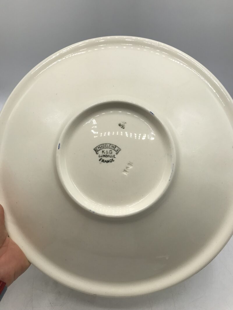 Lot de 3 plats Lunéville "Madeleine" – Image 6