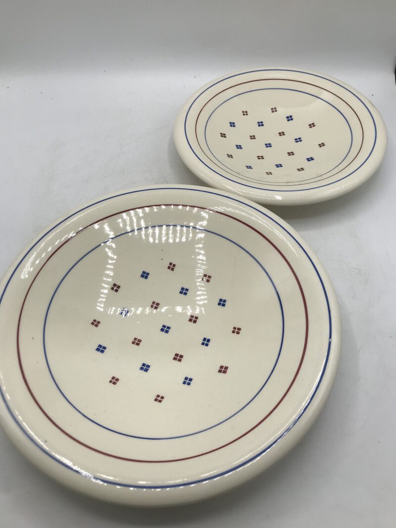 Lot de 3 plats Lunéville "Madeleine" – Image 7