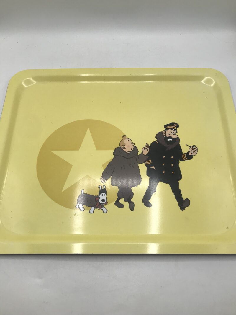 Plateau Tintin Guy Degrenne vintage – Image 2