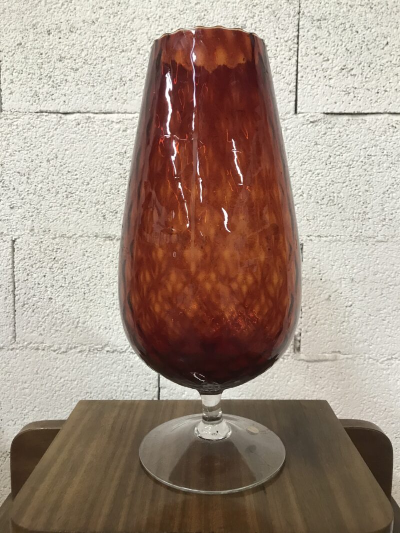 vase rouge vintage Italy