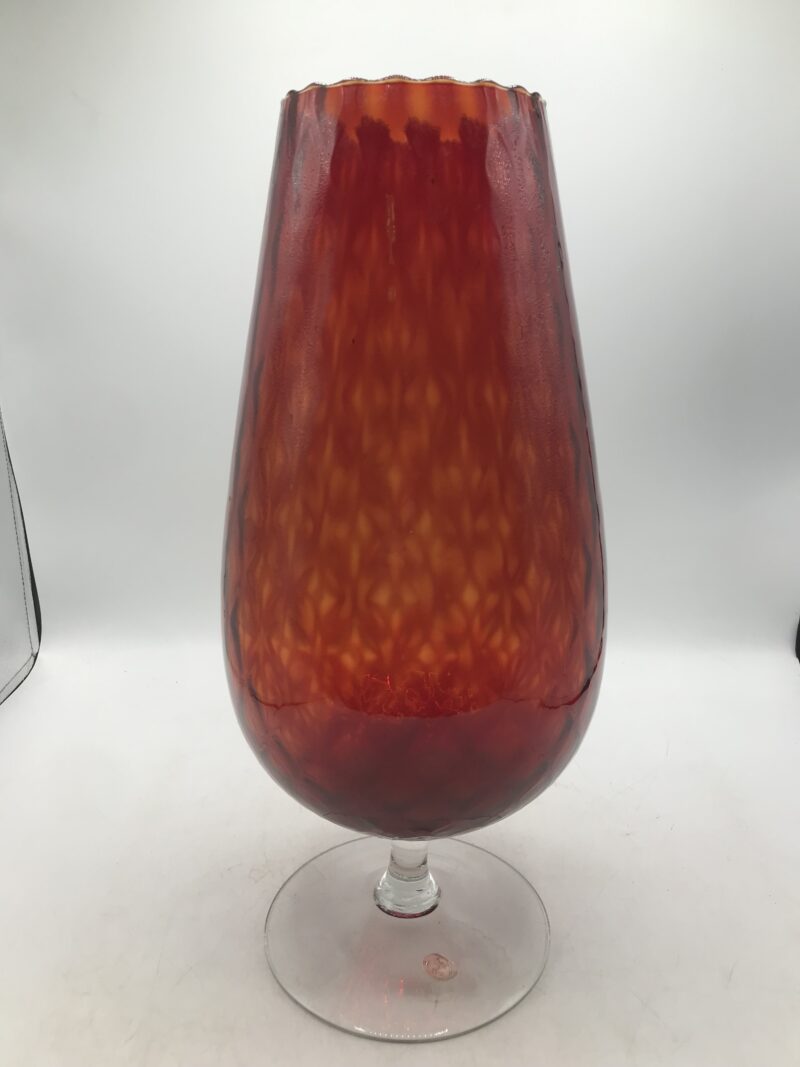 vase rouge vintage Italy