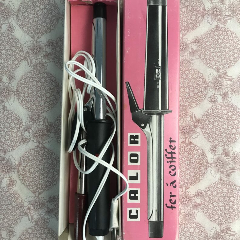 fer à coiffer Calor vintage