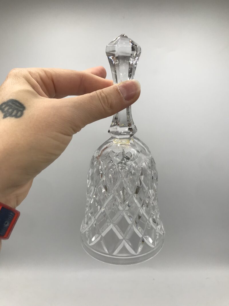 Bougeoirs+cloche de service cristal – Image 5