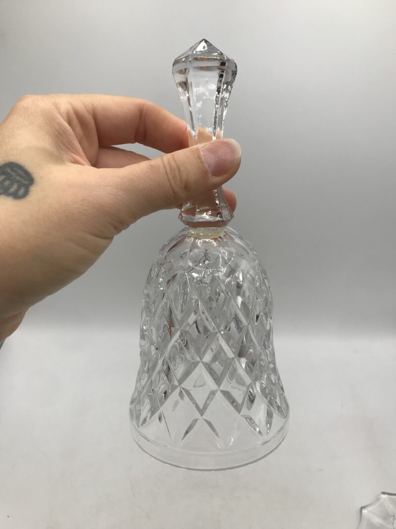 Bougeoirs+cloche de service cristal – Image 6